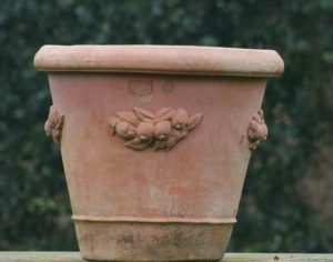 Terracotta Poggi Ugo, Vaso Camelia Con Frutta
