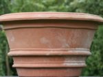 Terracotta pot Poggi Ugo, Vaso Porcinai Con Orli 60